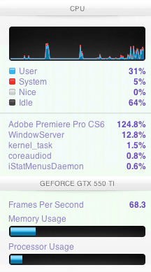 GeForce GTX 550 Ti vs ATI Radeon HD 5770 for Mac