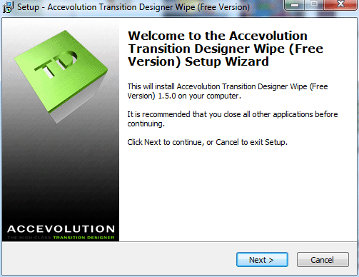 Accevolution Transition Designer Wipe