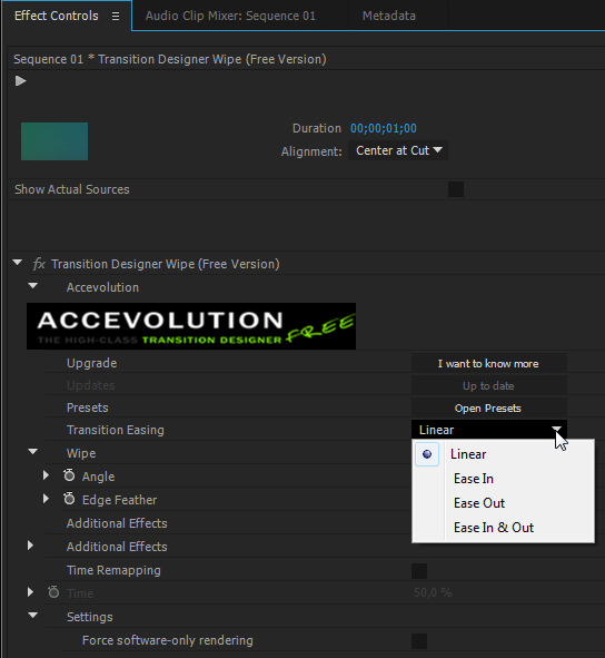 Accevolution Transition Designer Wipe