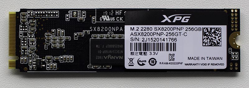 ADATA XPG SX8200 Pro (ASX8200PNP-256GT-C)