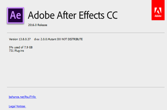 Adobe After Effects CC 2016