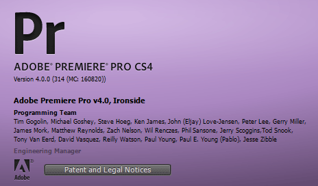 Adobe Premiere Pro CS4