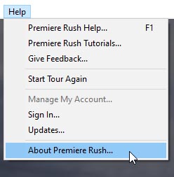 Adobe Premiere Rush CC 1.2.5