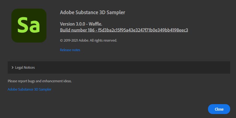 Adobe Substance 3D Sampler