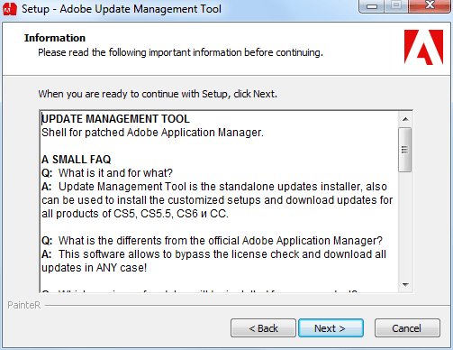 Adobe Update Management Tool 7.0