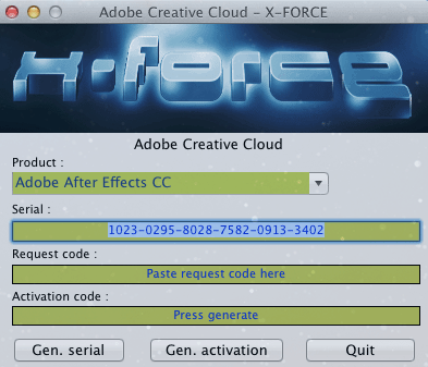 Serial Number For Adobe After Effects Cc 2014