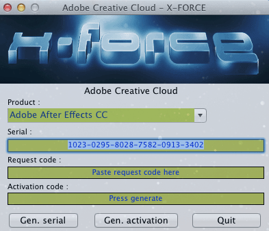 Adobe After Effects CC (12.2) update  Mac