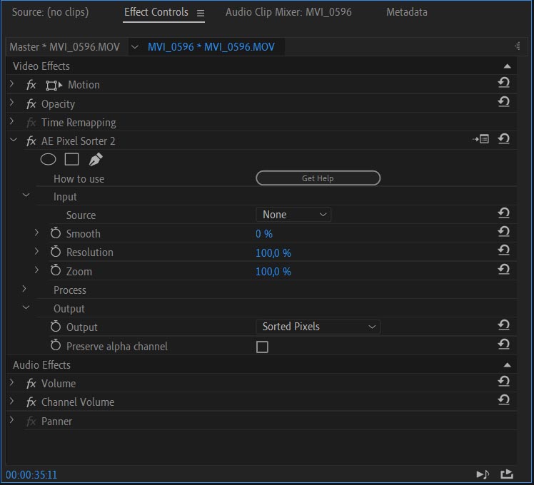 AE Pixel Sorter