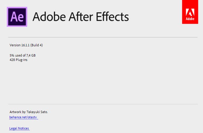 After Effects 2019 v16.1.1.4