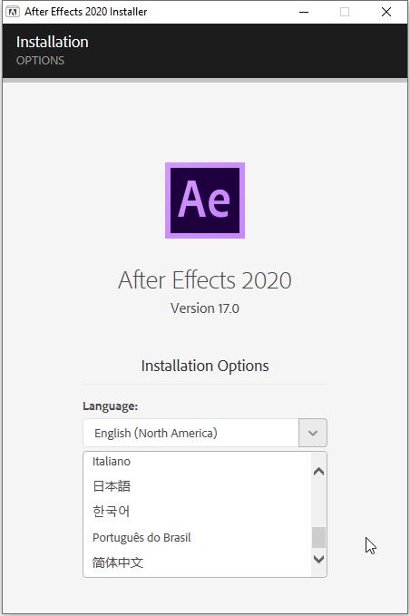 Adobe After Effects CC 2020 (v17.0.0.555)