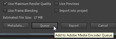 Adobe Media Encoder CC