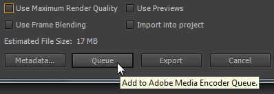 Adobe Media Encoder CC