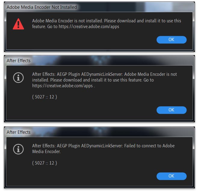 Adobe Media Encoder CC 2019