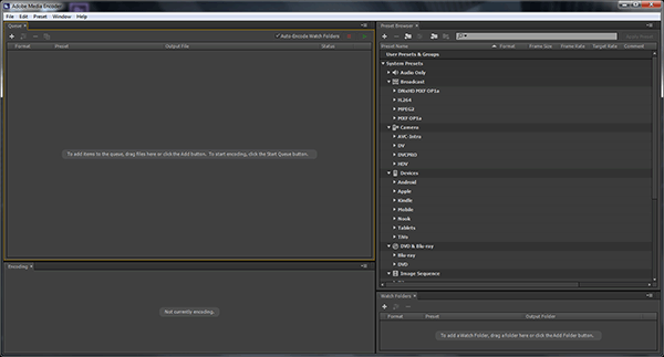 Adobe Media Encoder CC