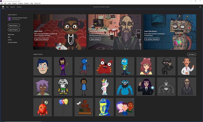 Adobe Character Animator CC 2020 (3.0)