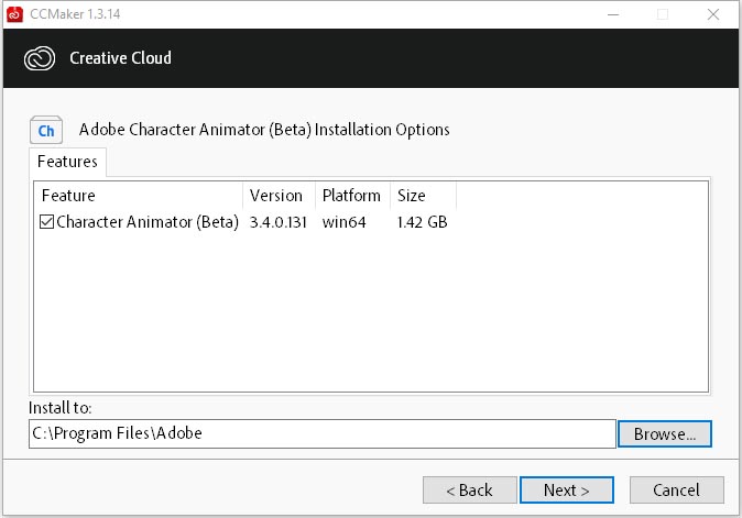 Adobe Character Animator Beta (3.4)