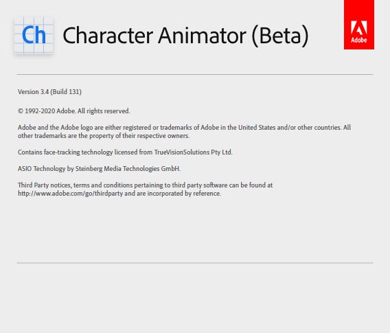 Adobe Character Animator Beta (3.4)