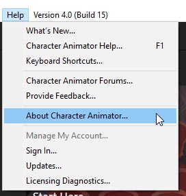 Adobe Character Animator Beta (22.1)