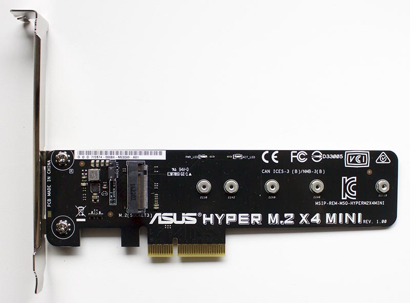 ASUS HYPER M.2 X4 MINI