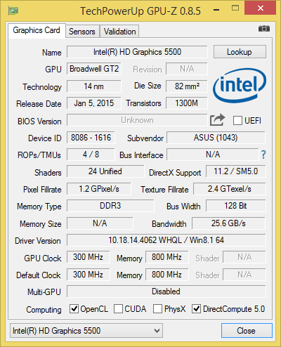 ASUS X554LJ-XO518H (90NB08I8-M06800)