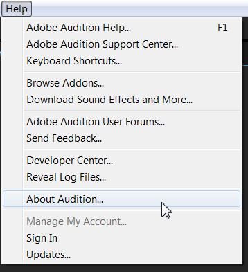 Adobe Audition CC 2015.2