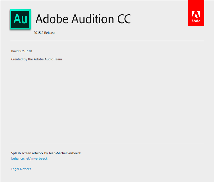 Adobe Audition CC 2015.2