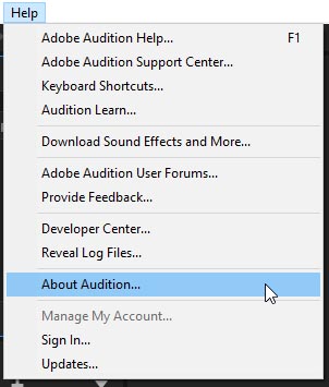 Adobe Audition CC 2019