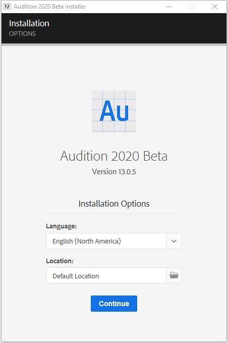 Adobe Audition CC 2020