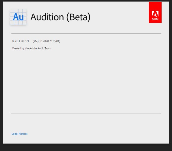 Adobe Audition CC 2020