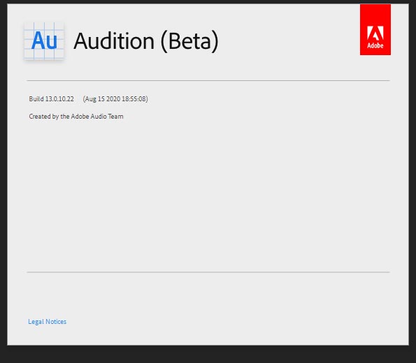 Adobe Audition CC 2020