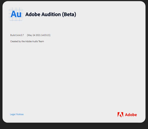 Adobe Audition CC 2021