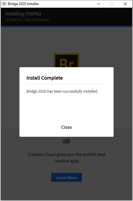 Adobe Bridge CC 2020