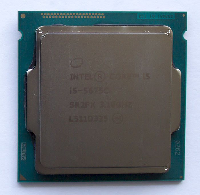 Intel Core i5-5675C (Intel Broadwell-K)