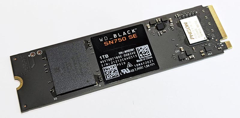 WD Black SN750 SE NVMe SSD