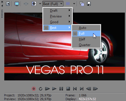 SONY Vegas Pro 12