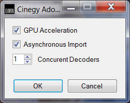 Cinegy Adobe CC 2018 Accelerator Plugin