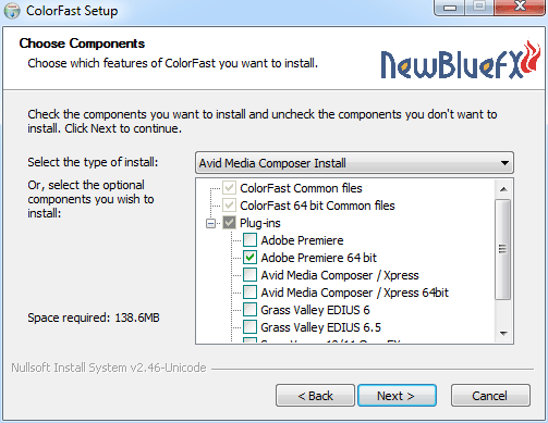 NewBlue ColorFast