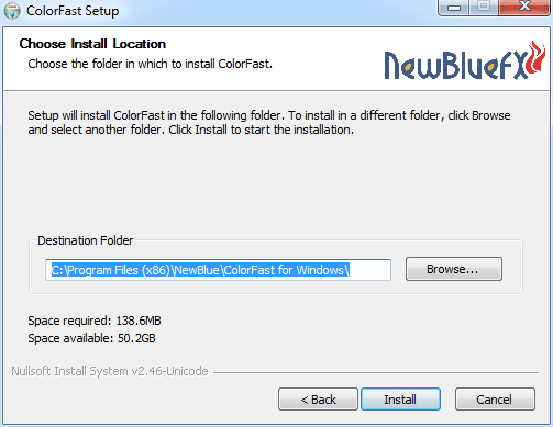 NewBlue ColorFast