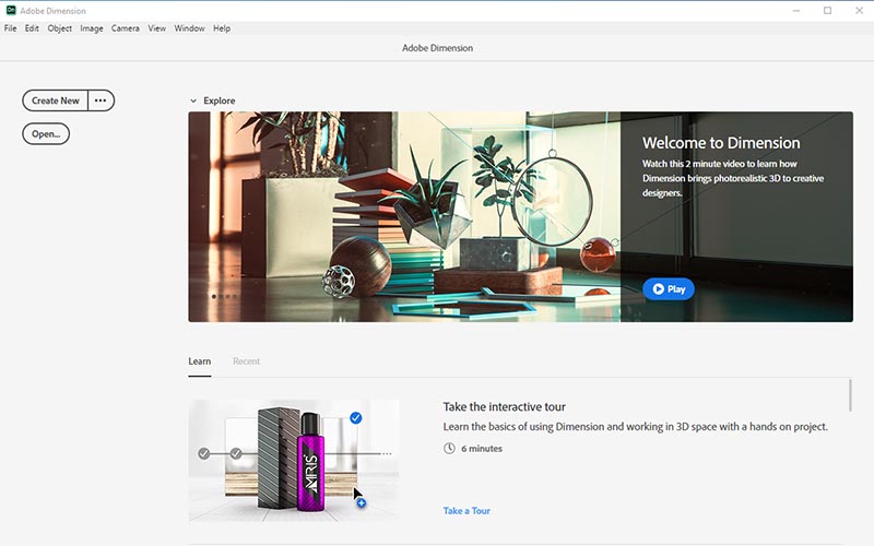 Adobe Dimension CC 2020