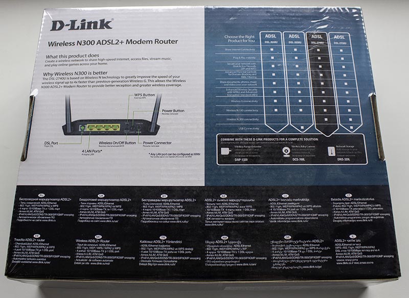 D-LINK DSL-2740U/RA