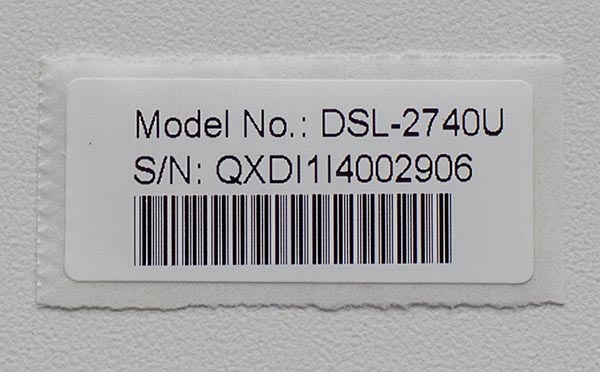 D-LINK DSL-2740U/RA