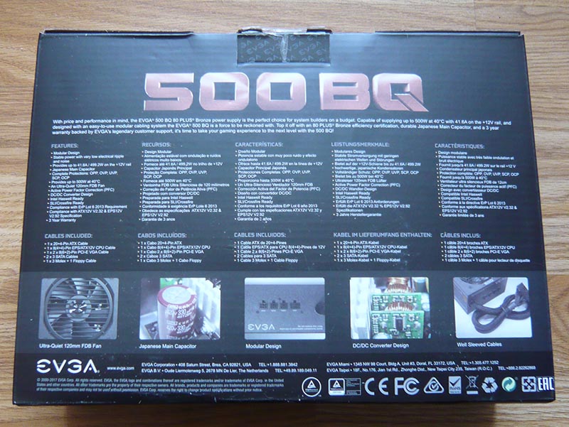 EVGA 500 BQ (110-BQ-0500-K2)