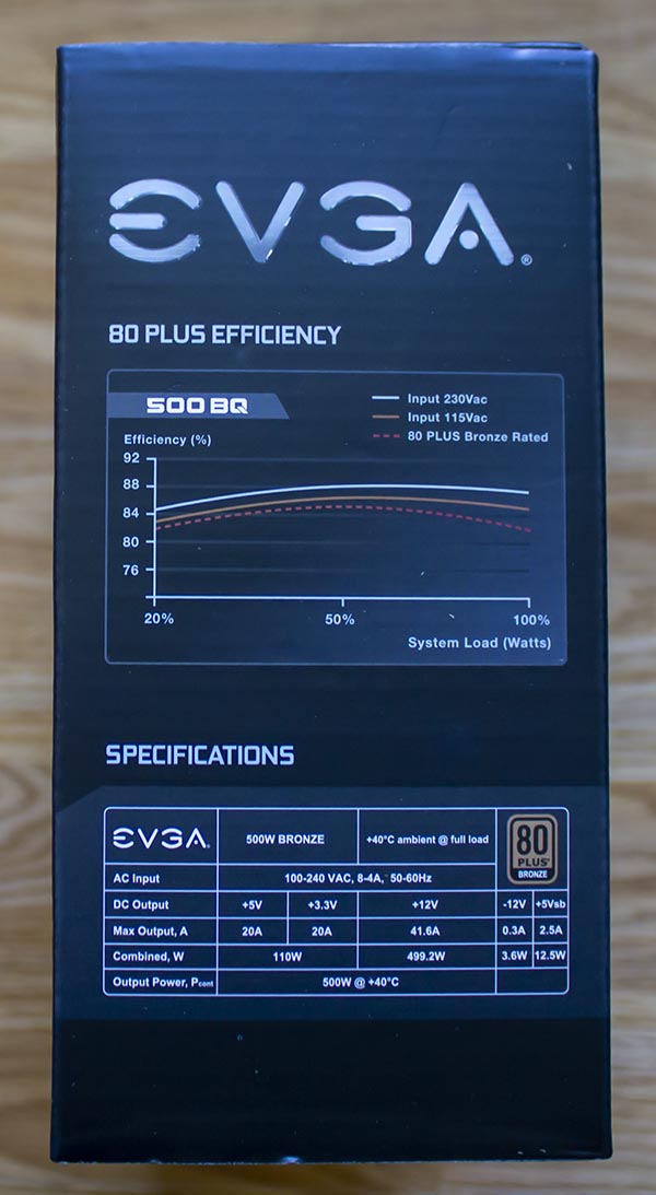 EVGA 500 BQ (110-BQ-0500-K2)