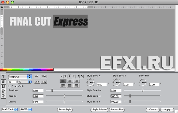 Apple Final Cut Express 4