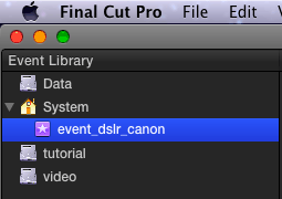 Final Cut Pro X