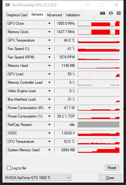 Palit GeForce GTX 1660 Ti StormX OC (NE6166TS18J9-161F)