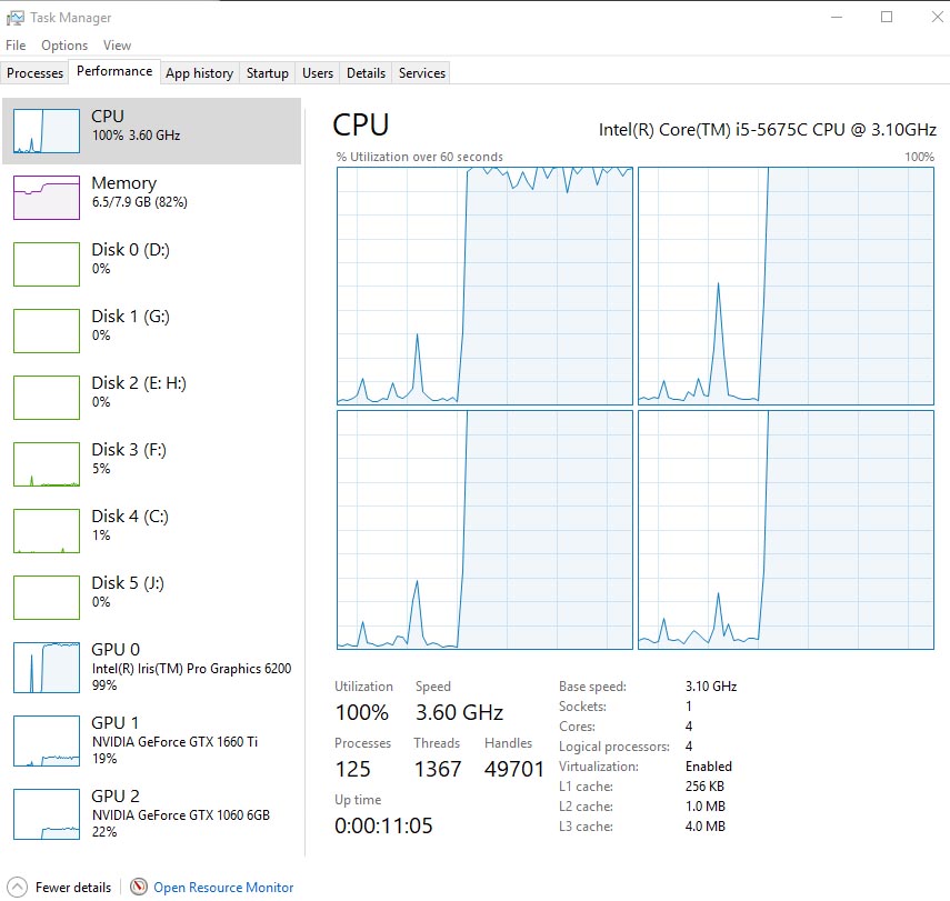 Palit GeForce GTX 1660 Ti StormX OC (NE6166TS18J9-161F)