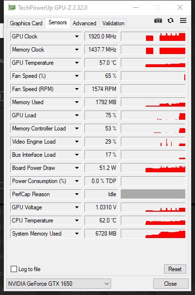 GIGABYTE GeForce GTX 1650 D6 WINDFORCE OC 4G (GV-N1656WF2OC-4GD)