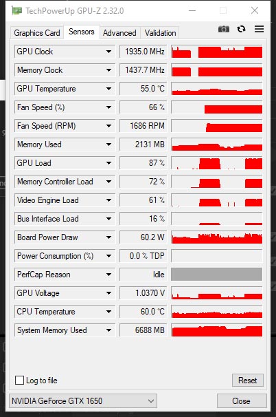 GIGABYTE GeForce GTX 1650 D6 WINDFORCE OC 4G (GV-N1656WF2OC-4GD)