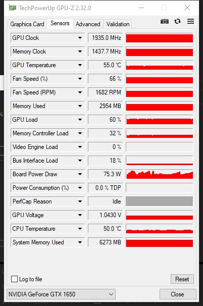 GIGABYTE GeForce GTX 1650 D6 WINDFORCE OC 4G (GV-N1656WF2OC-4GD)